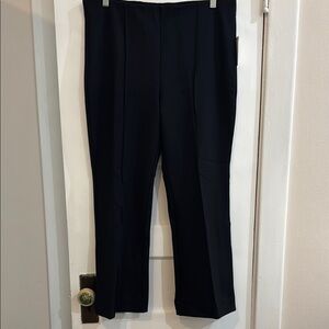 Anthropologie Black Straight Leg Pants for Business